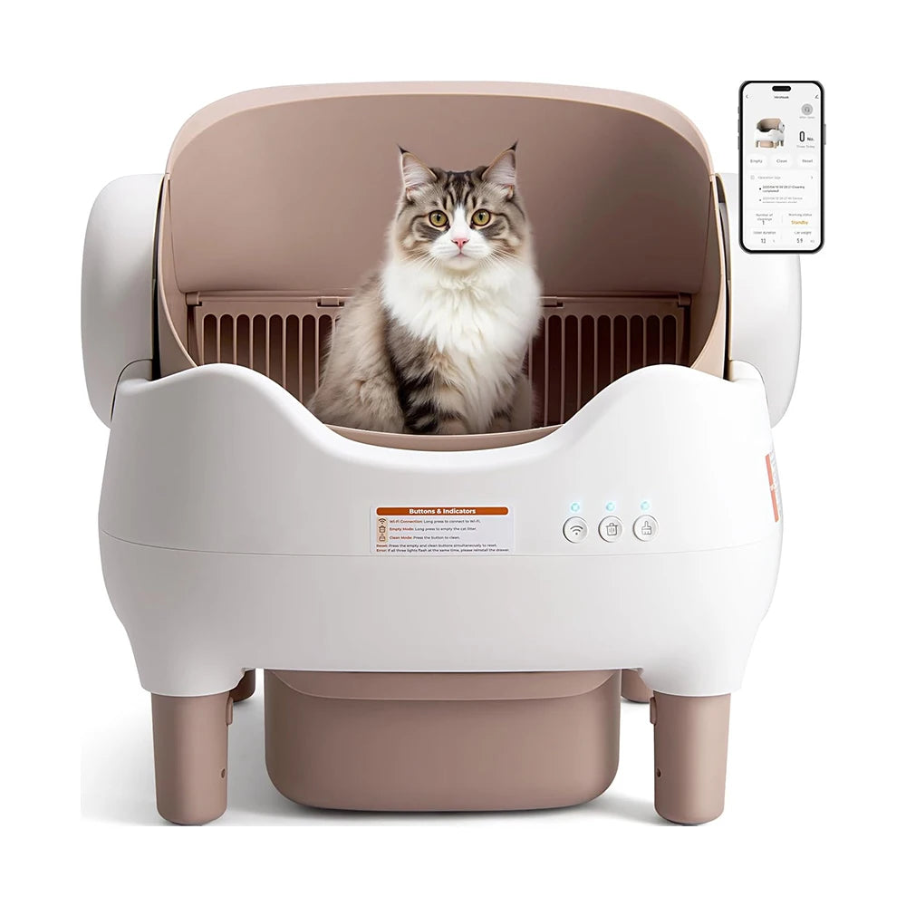 Smart Self-Cleaning Cat Litter BoxTM